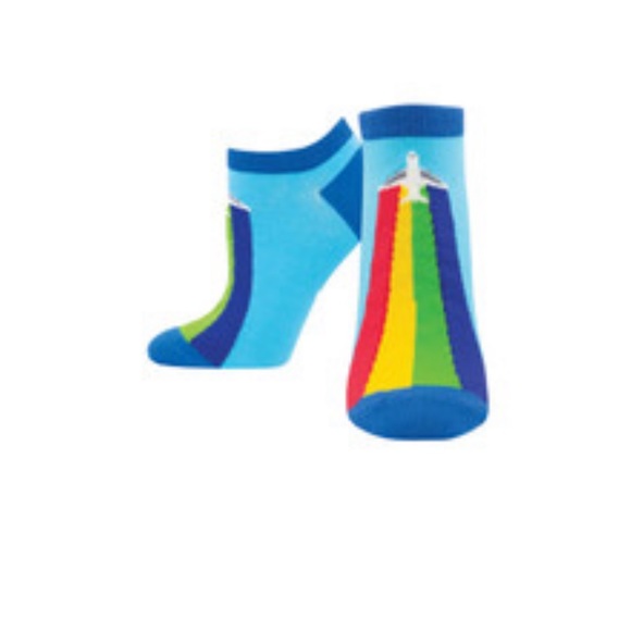 Let Your True Colors Fly Ankle Socks - Picture 2 of 6